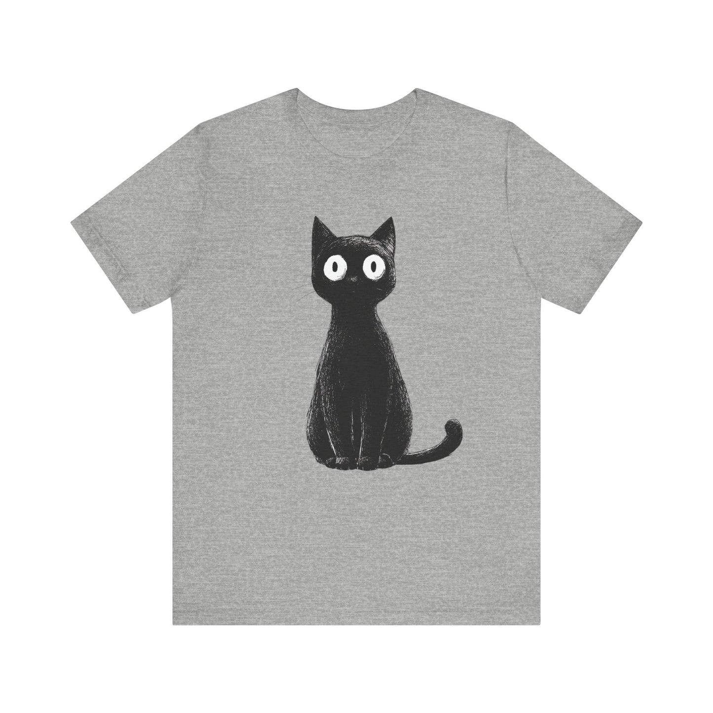 Cute Black Cat Unisex Tee