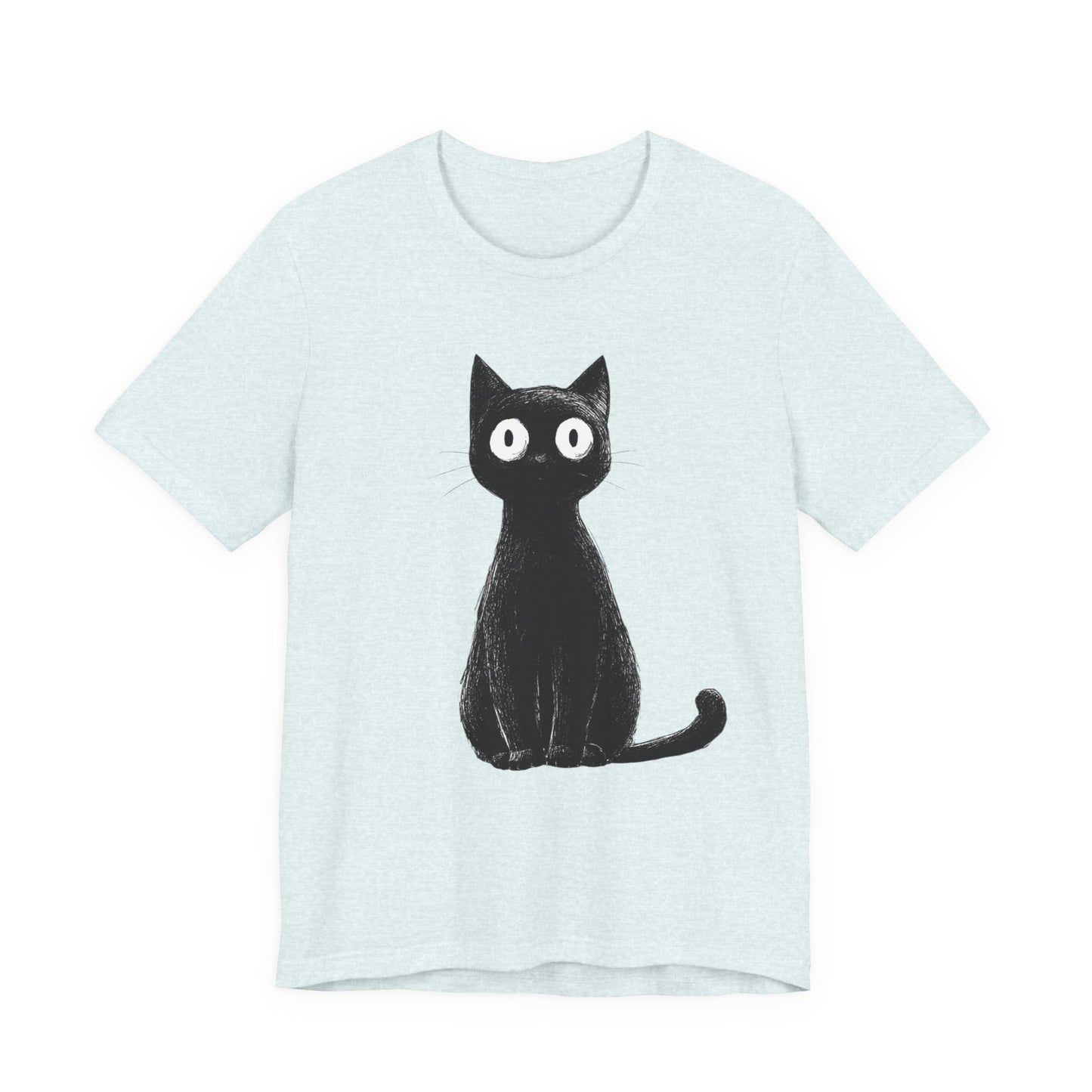 Cute Black Cat Unisex Tee