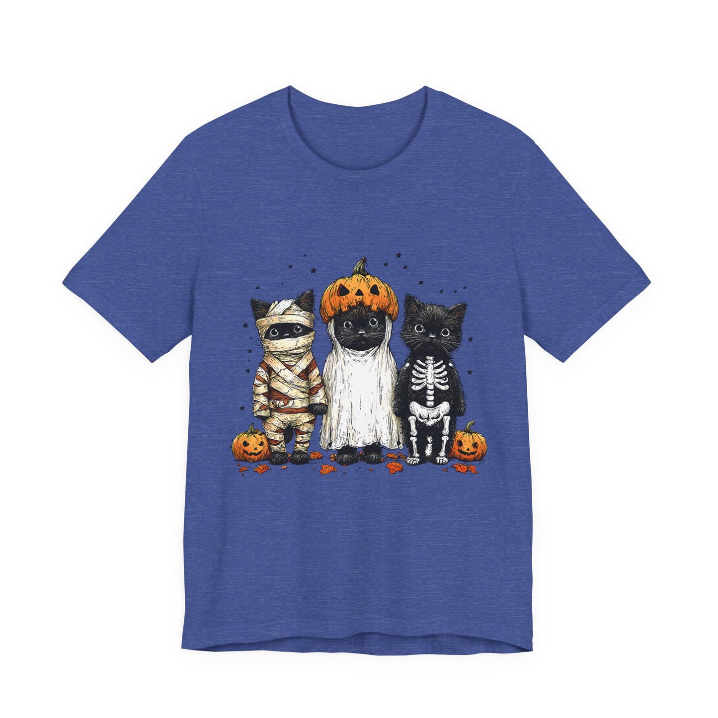Black Cats Halloween Tee, Funny Cat Costume Shirt, Halloween Party Graphic Tee, Spooky Cat Lover Gift, Halloween Costume Tee, Unisex Cat