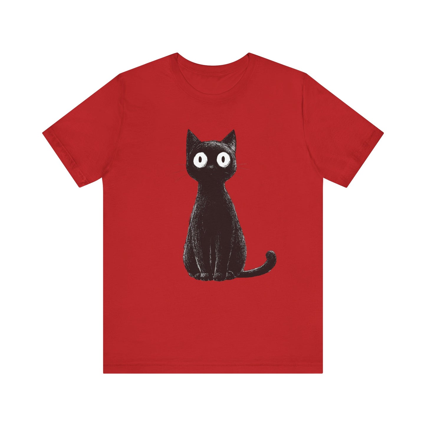 Cute Black Cat Unisex Tee