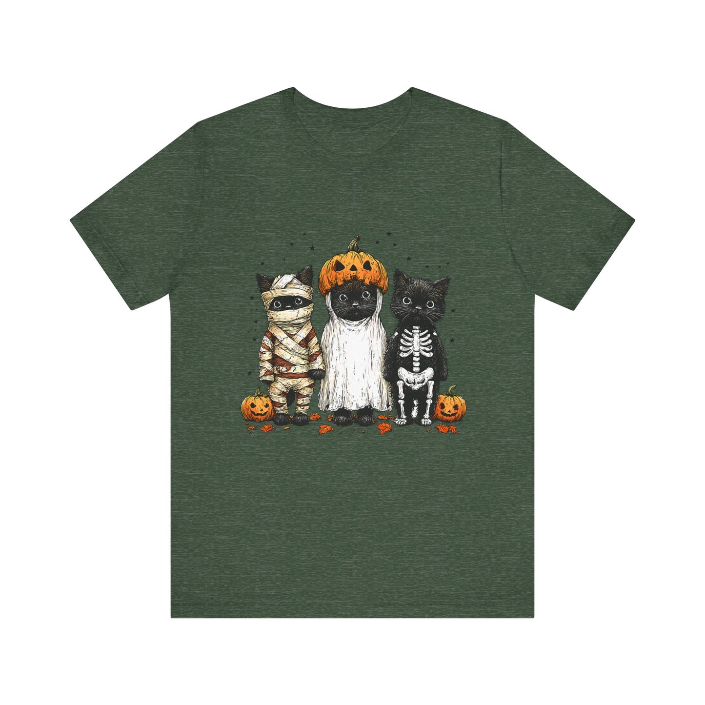 Black Cats Halloween Tee, Funny Cat Costume Shirt, Halloween Party Graphic Tee, Spooky Cat Lover Gift, Halloween Costume Tee, Unisex Cat