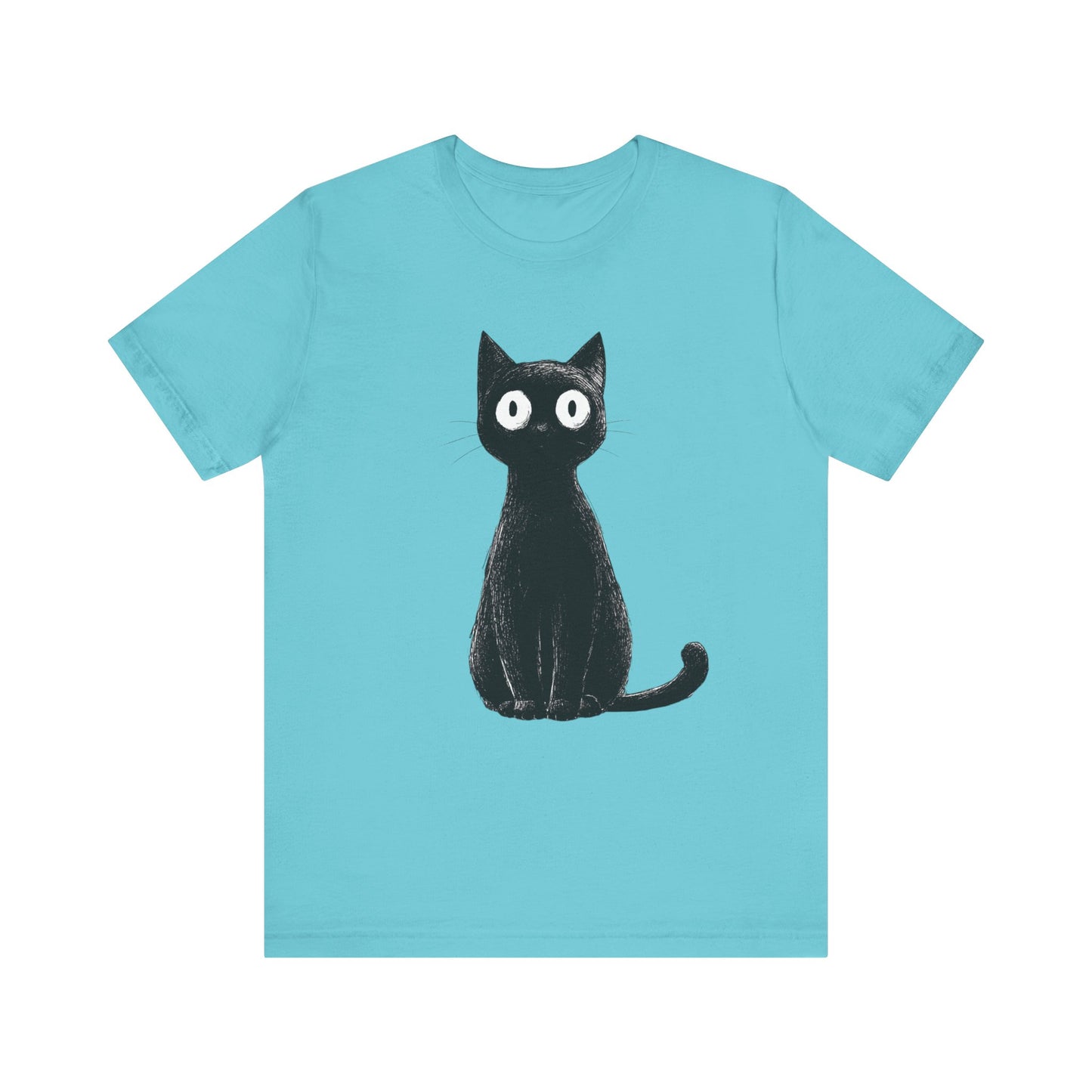 Cute Black Cat Unisex Tee