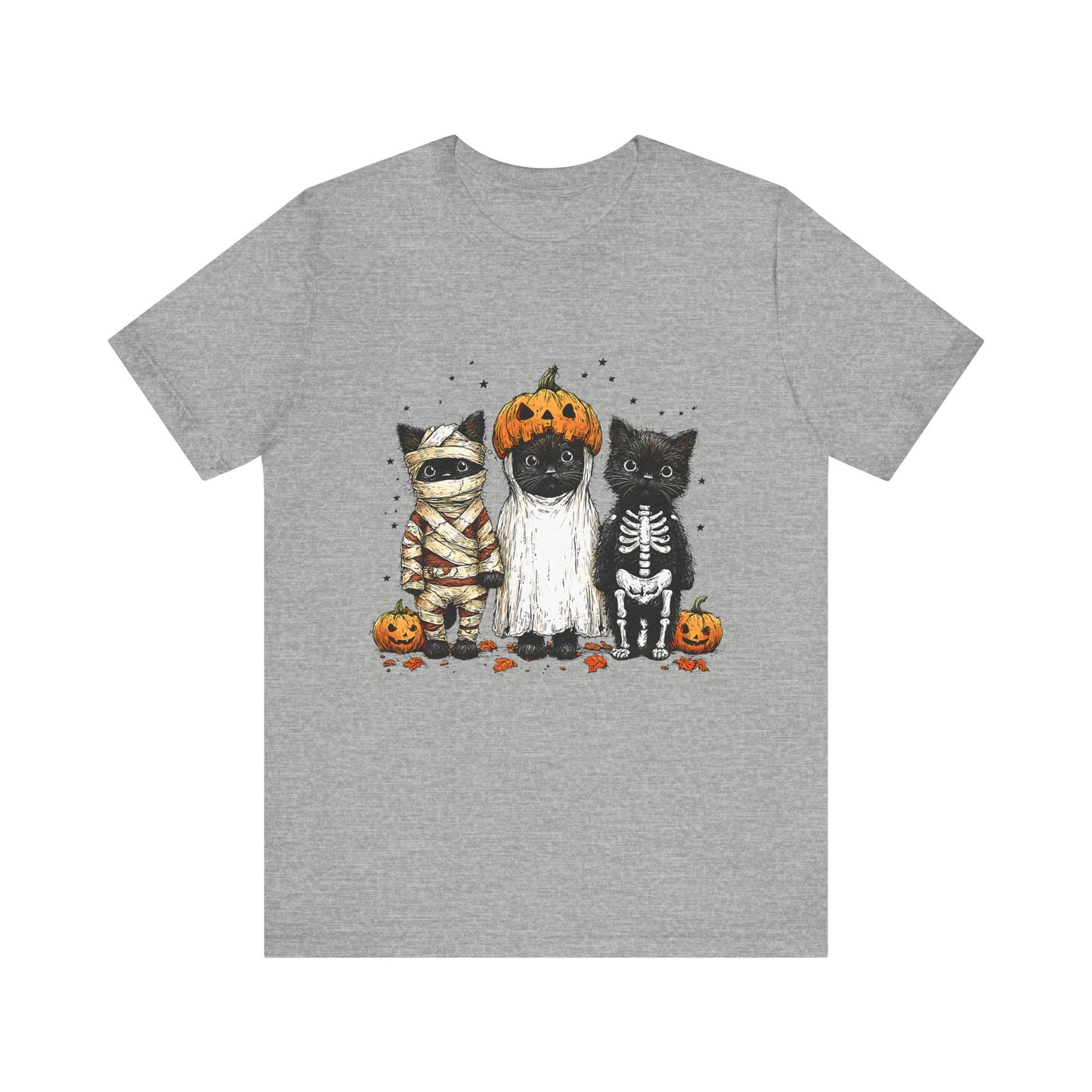 Black Cats Halloween Tee, Funny Cat Costume Shirt, Halloween Party Graphic Tee, Spooky Cat Lover Gift, Halloween Costume Tee, Unisex Cat