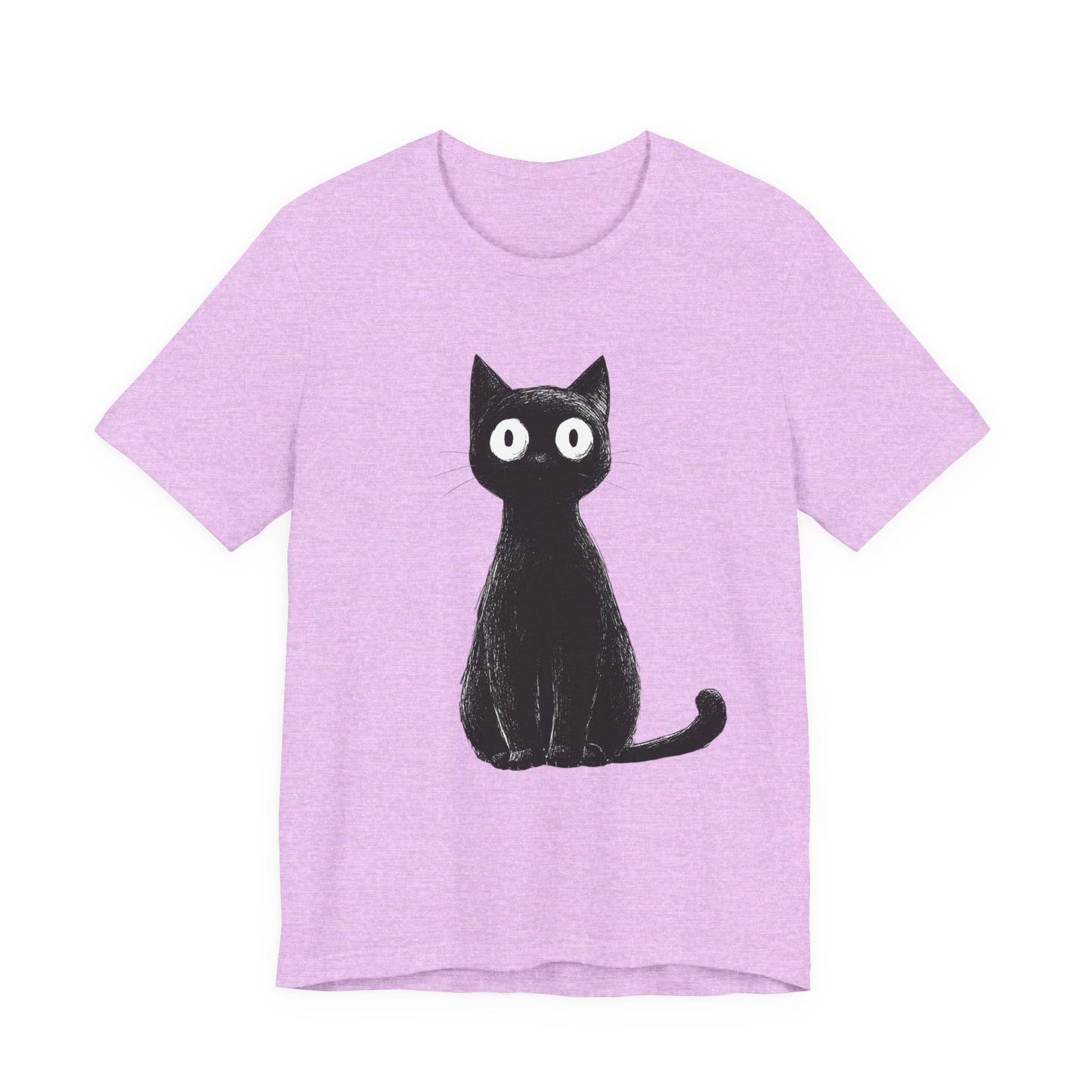 Cute Black Cat Unisex Tee