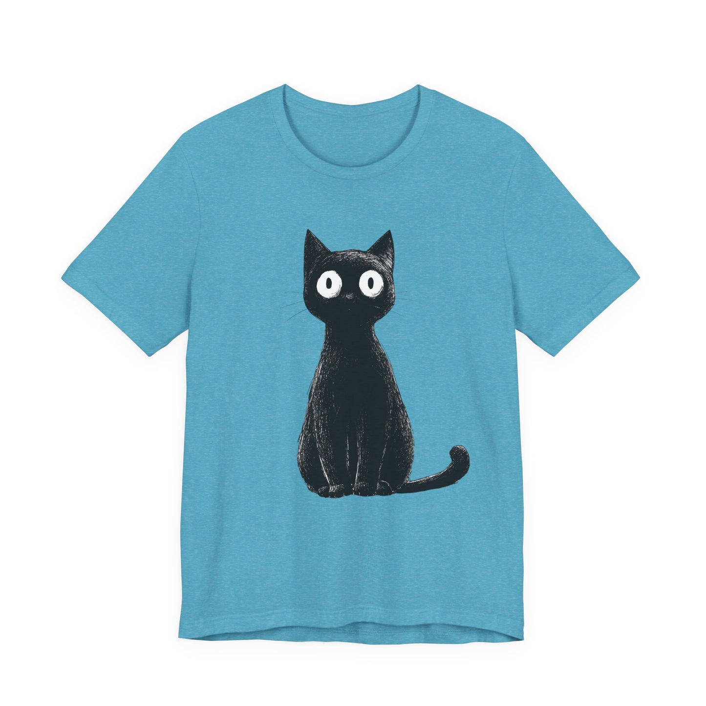 Cute Black Cat Unisex Tee