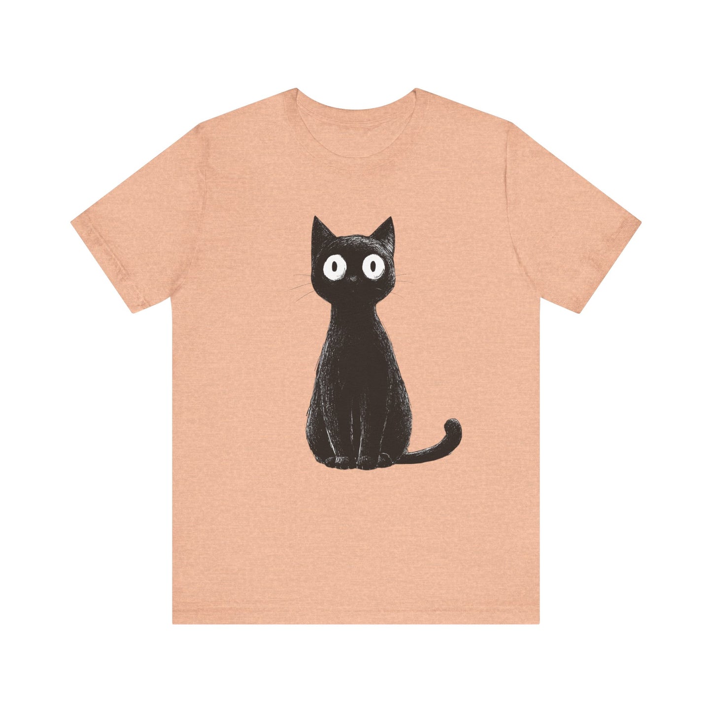 Cute Black Cat Unisex Tee