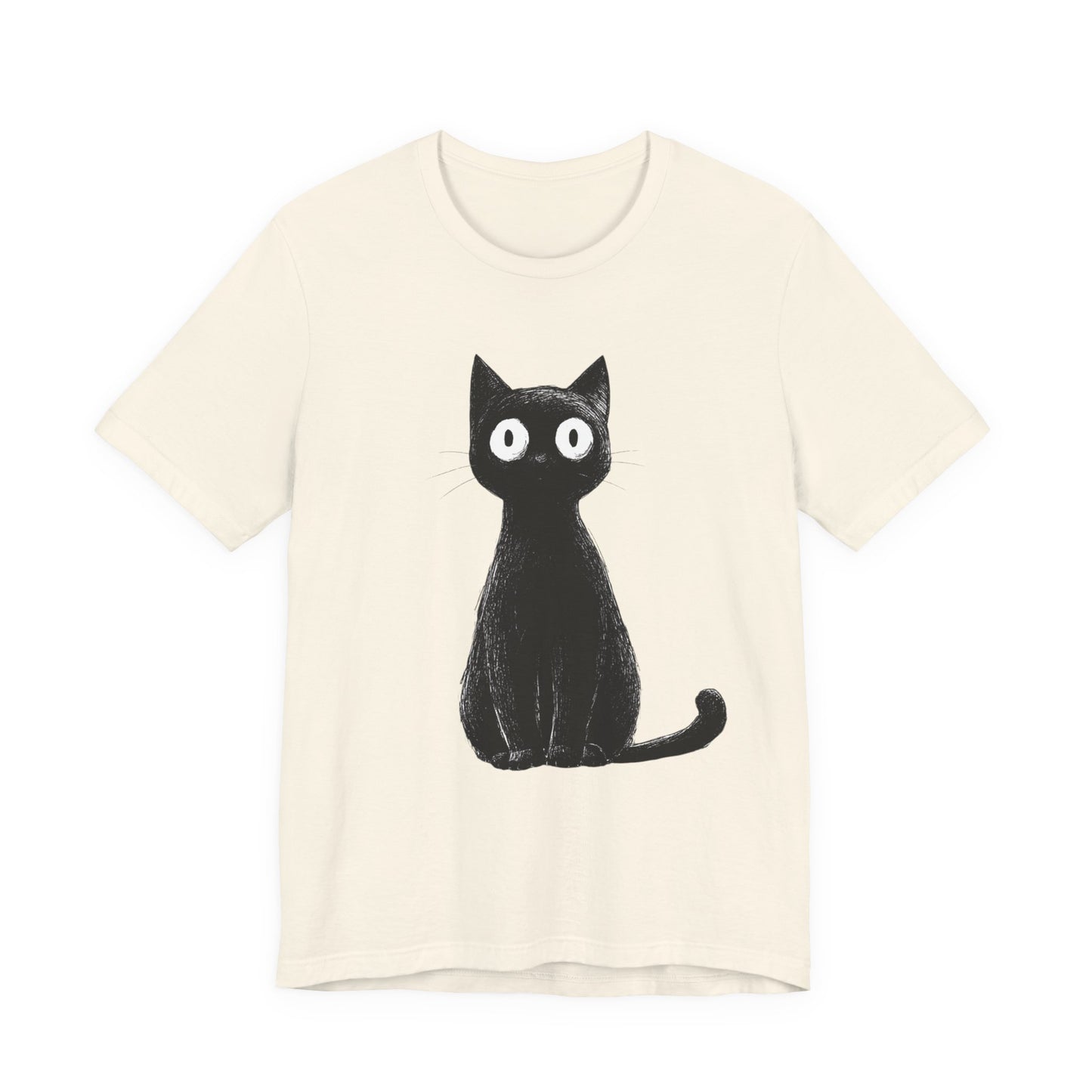 Cute Black Cat Unisex Tee