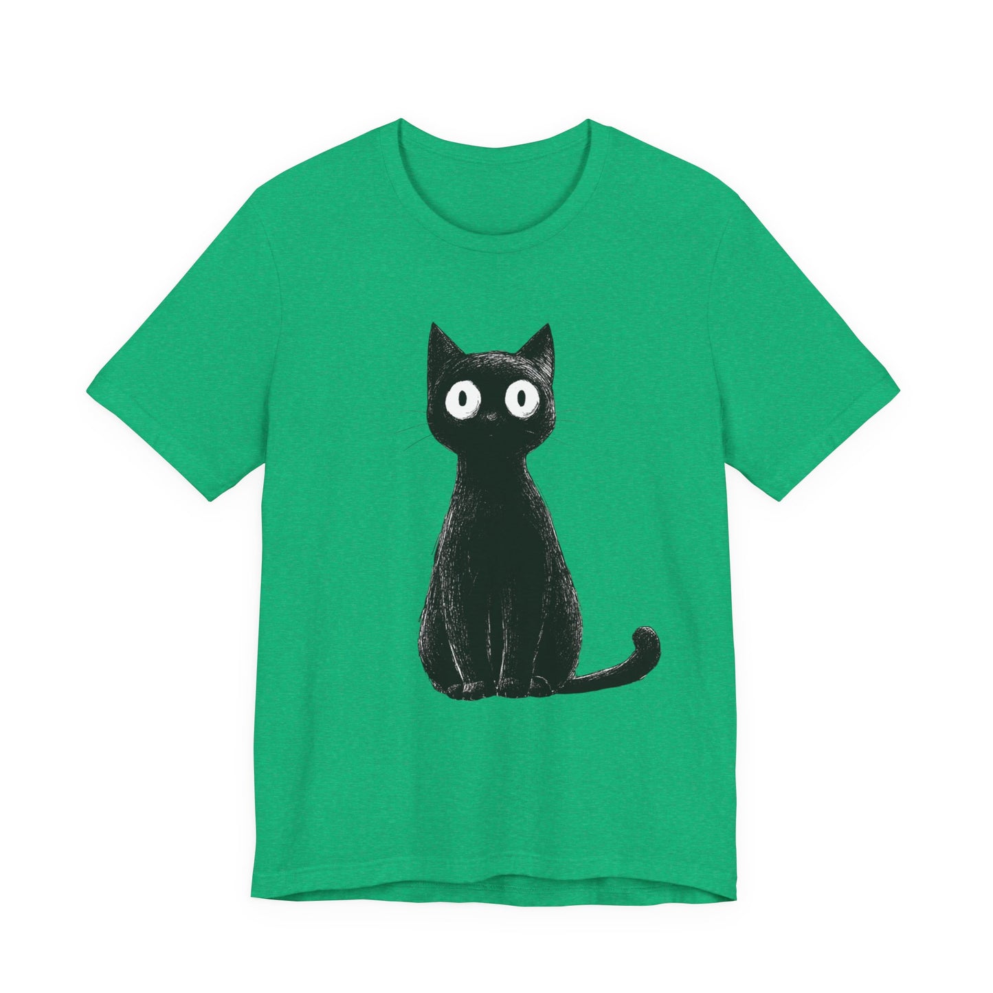 Cute Black Cat Unisex Tee
