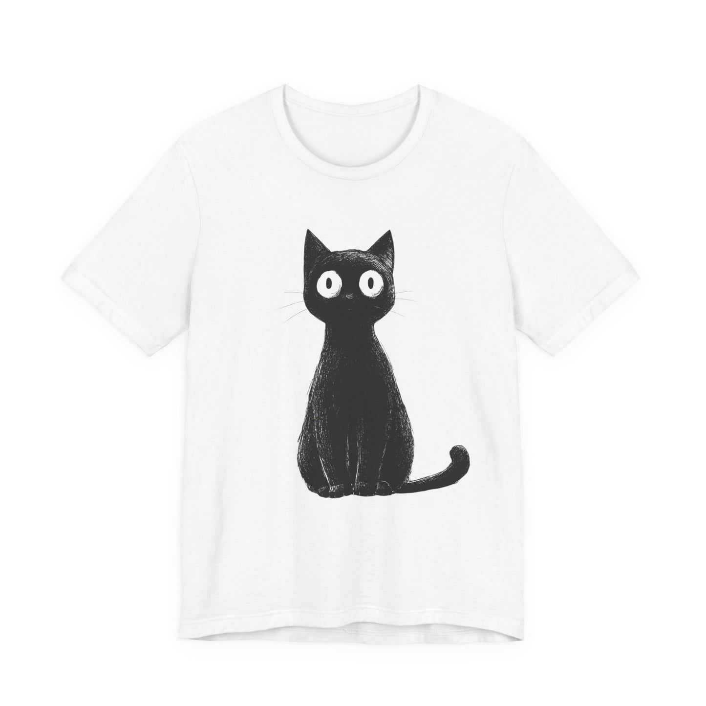 Cute Black Cat Unisex Tee