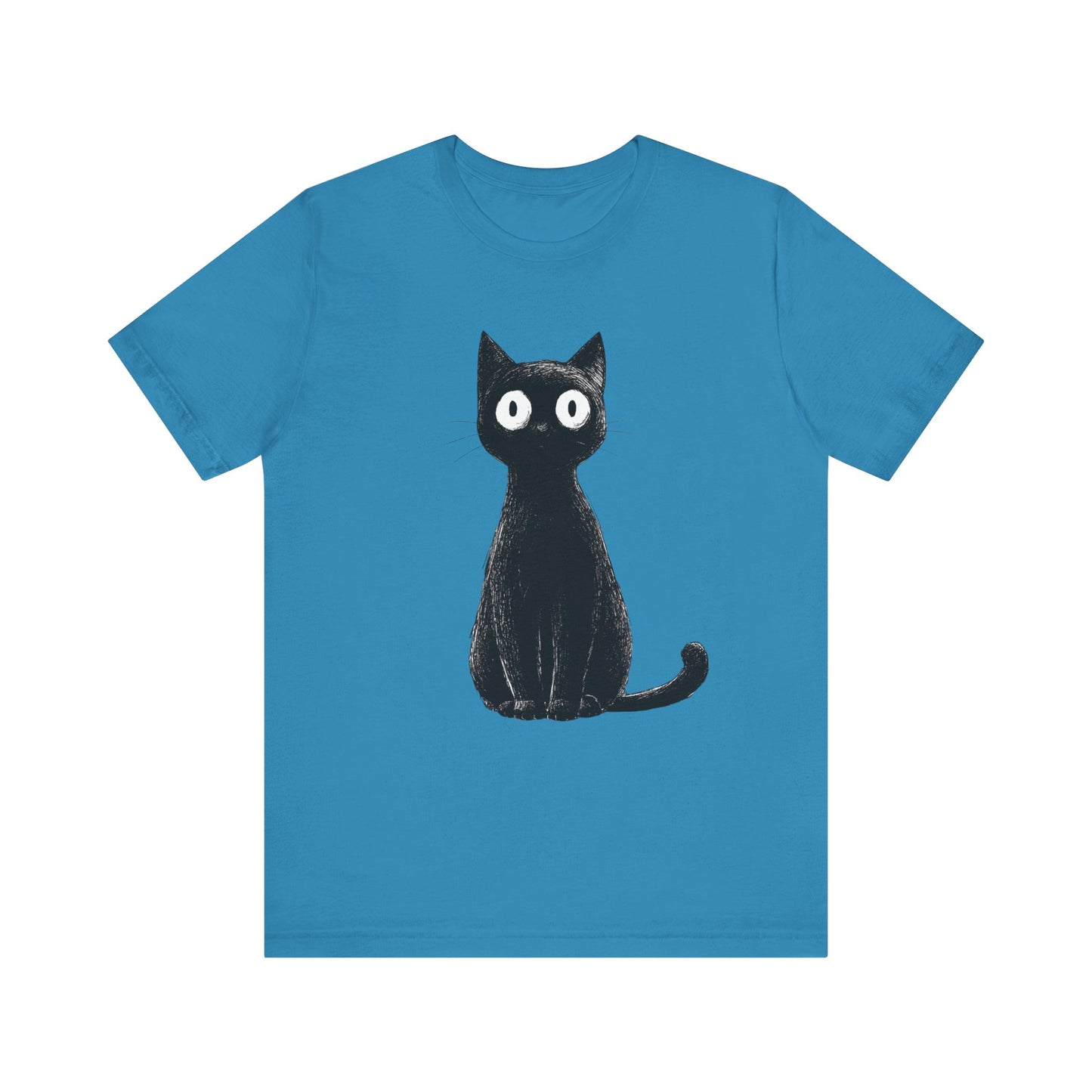 Cute Black Cat Unisex Tee