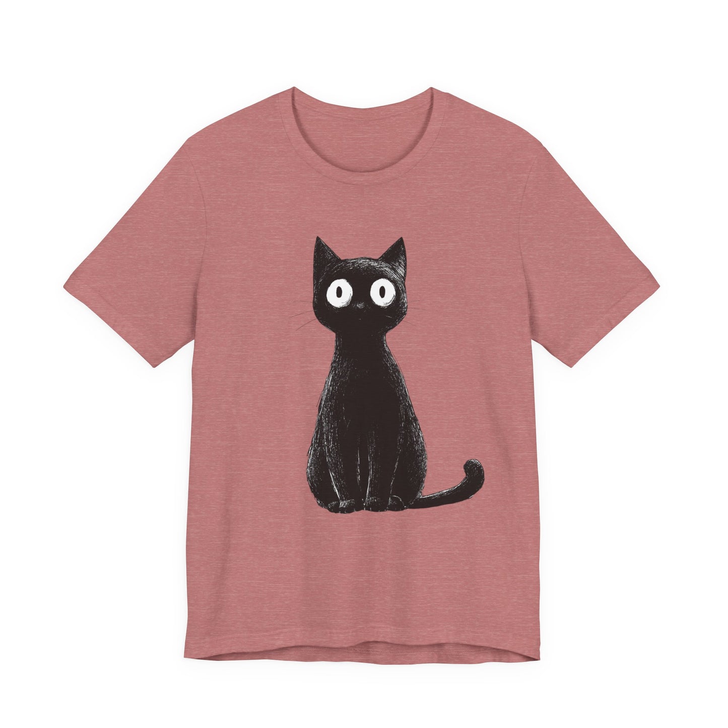 Cute Black Cat Unisex Tee