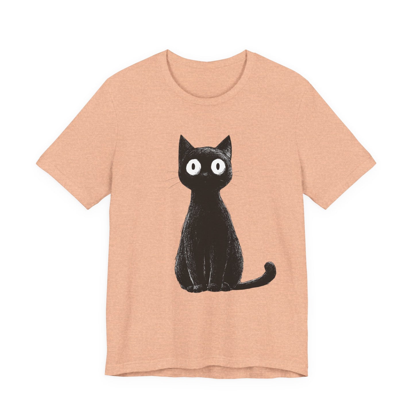 Cute Black Cat Unisex Tee