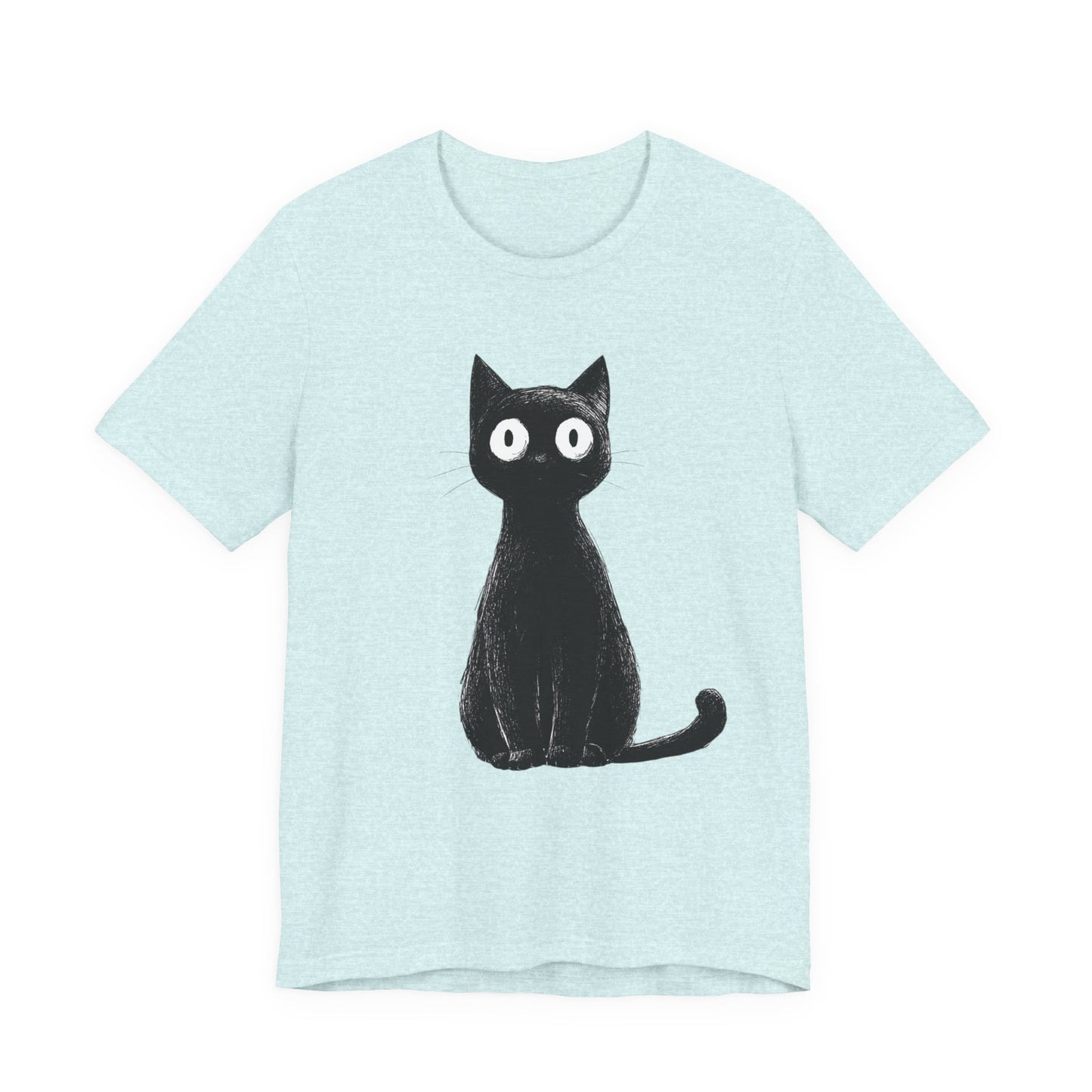 Cute Black Cat Unisex Tee