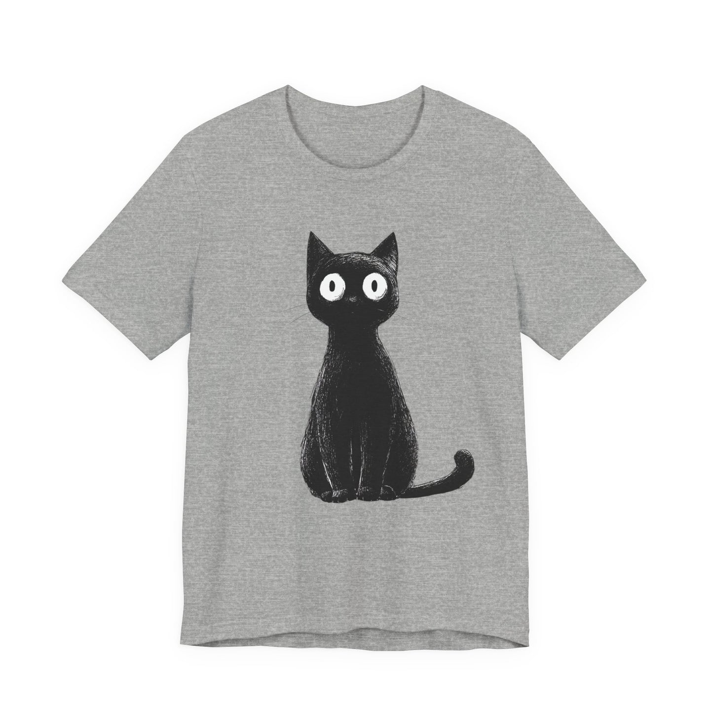 Cute Black Cat Unisex Tee