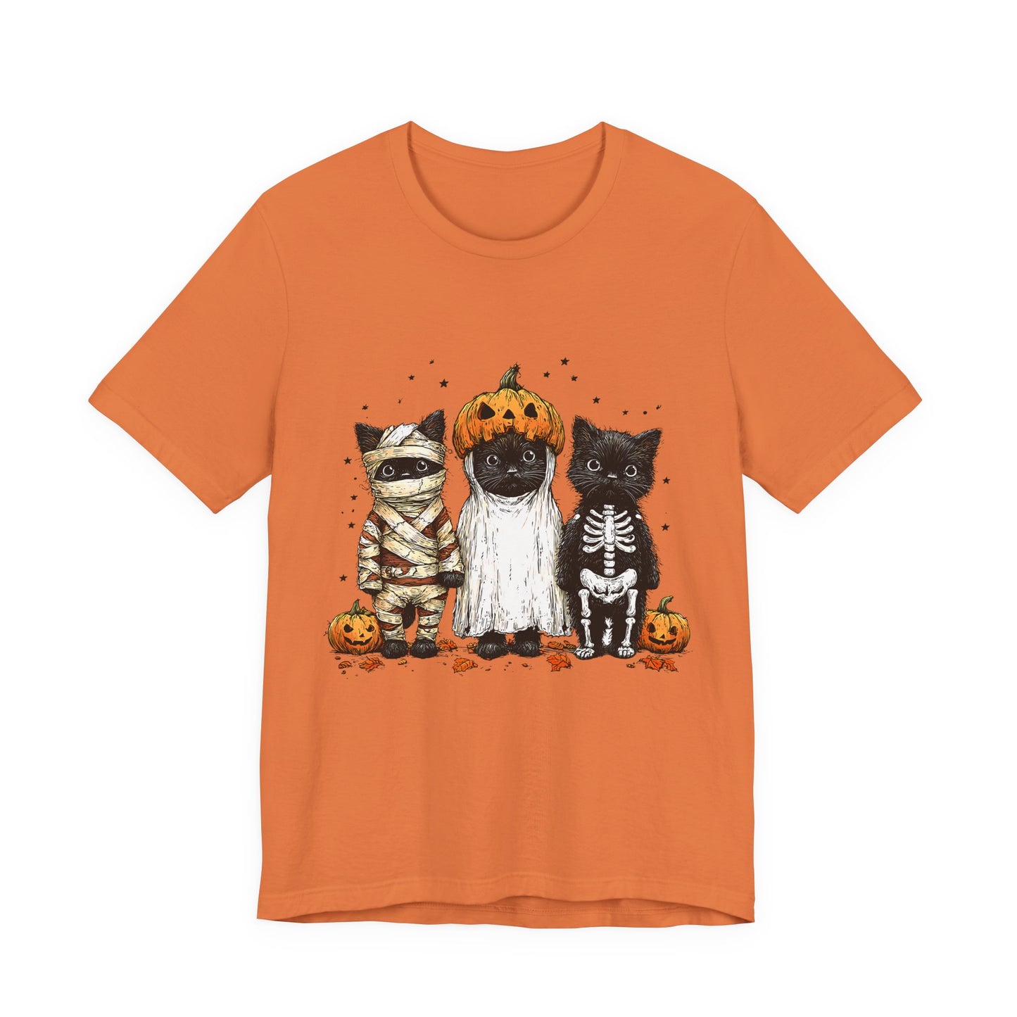 Black Cats Halloween Tee, Funny Cat Costume Shirt, Halloween Party Graphic Tee, Spooky Cat Lover Gift, Halloween Costume Tee, Unisex Cat