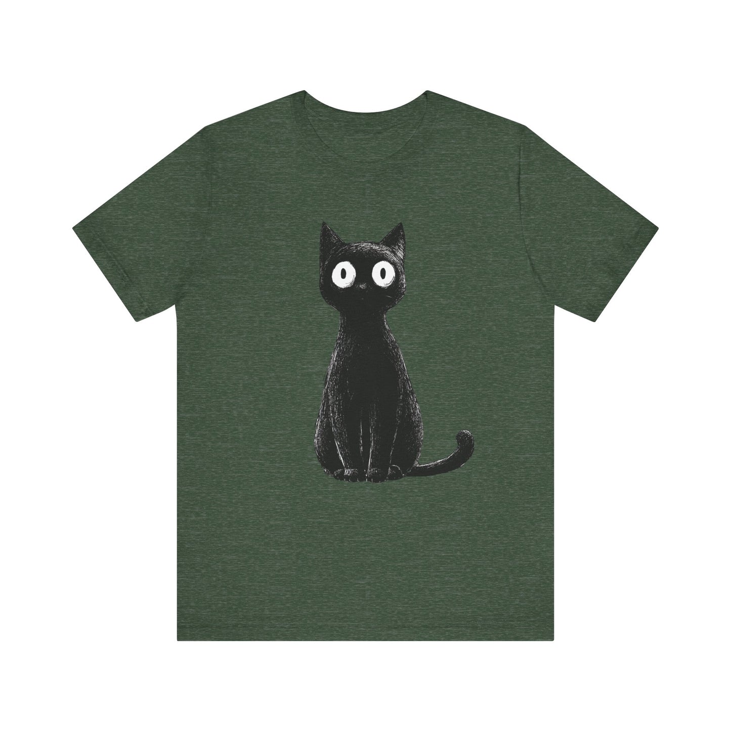 Cute Black Cat Unisex Tee