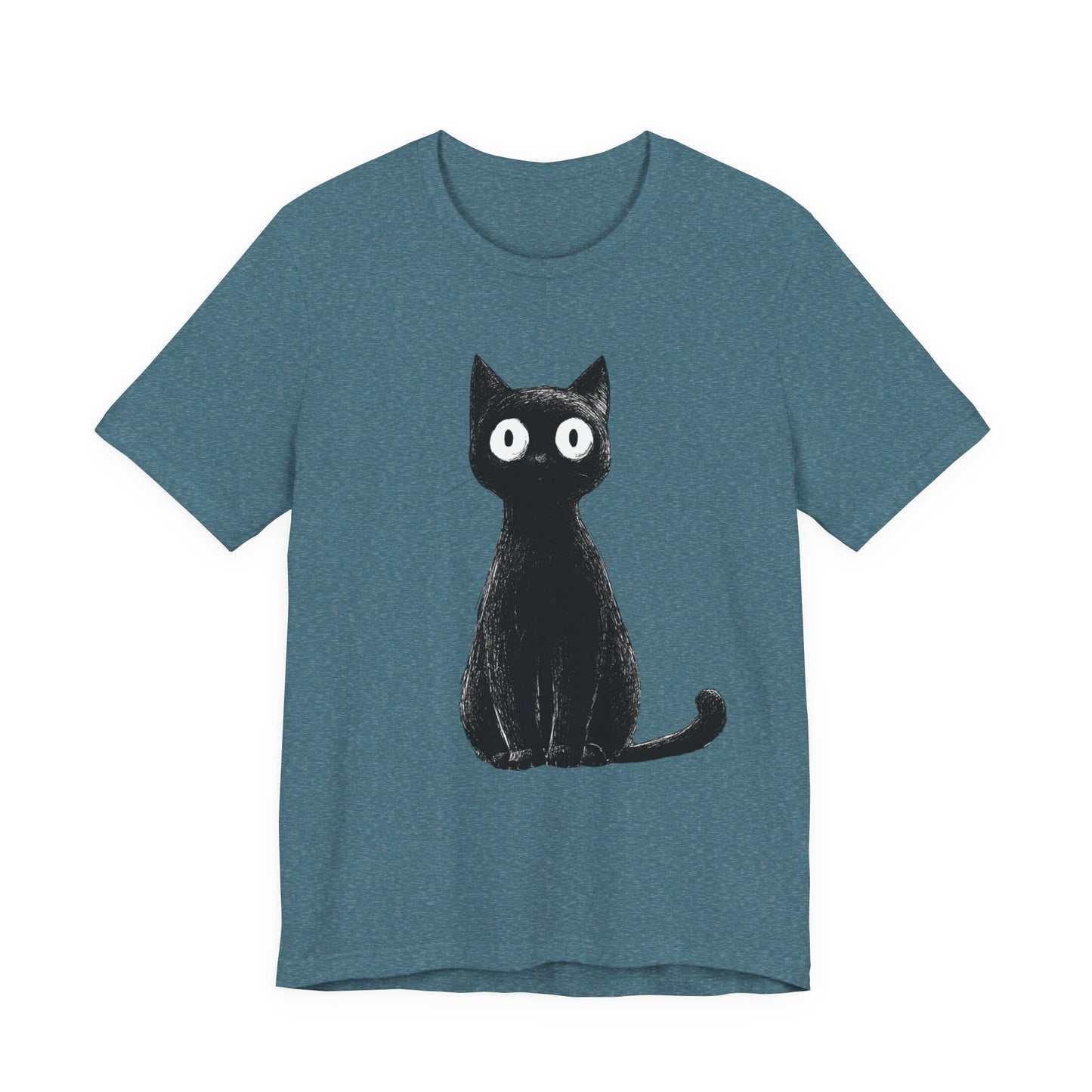 Cute Black Cat Unisex Tee
