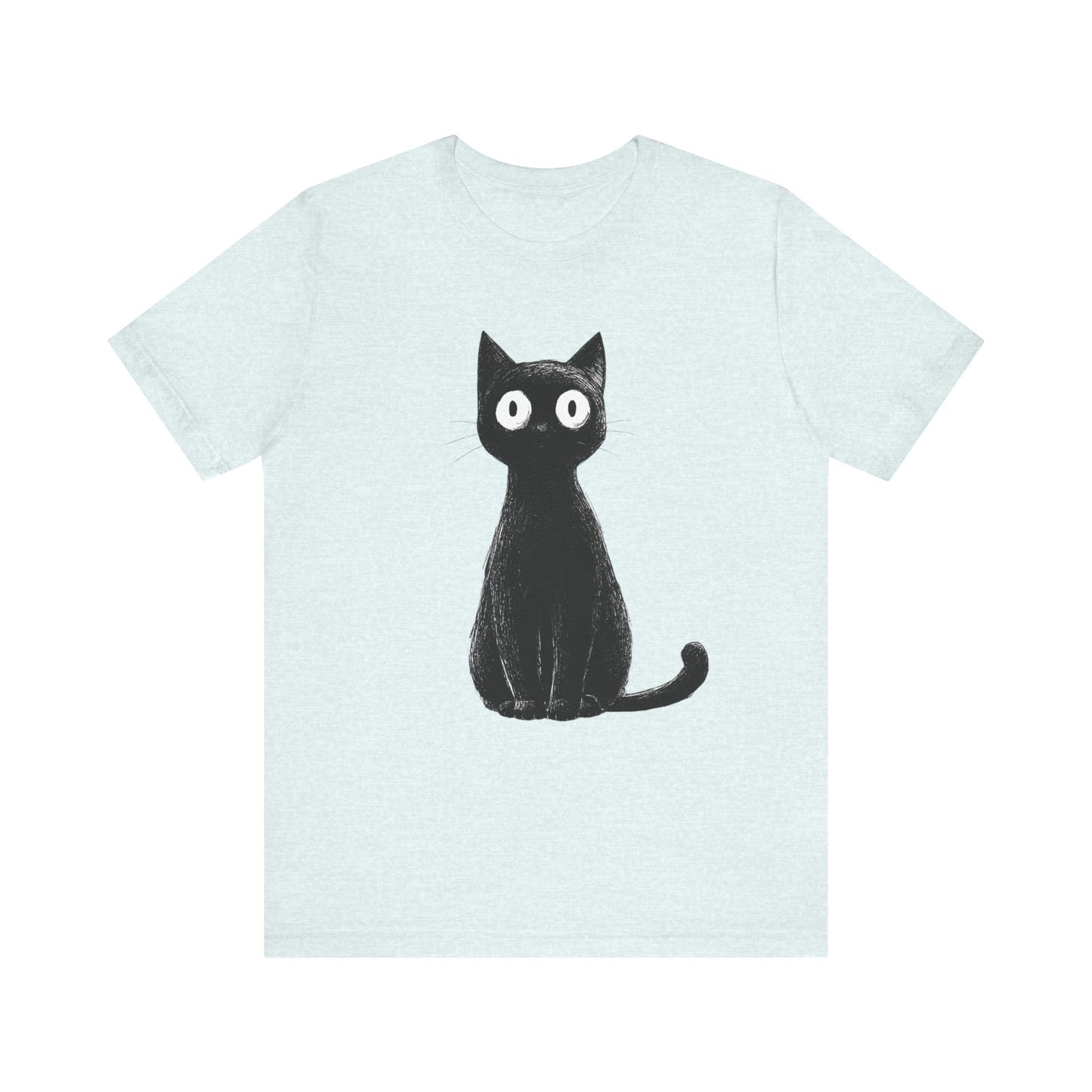 Cute Black Cat Unisex Tee