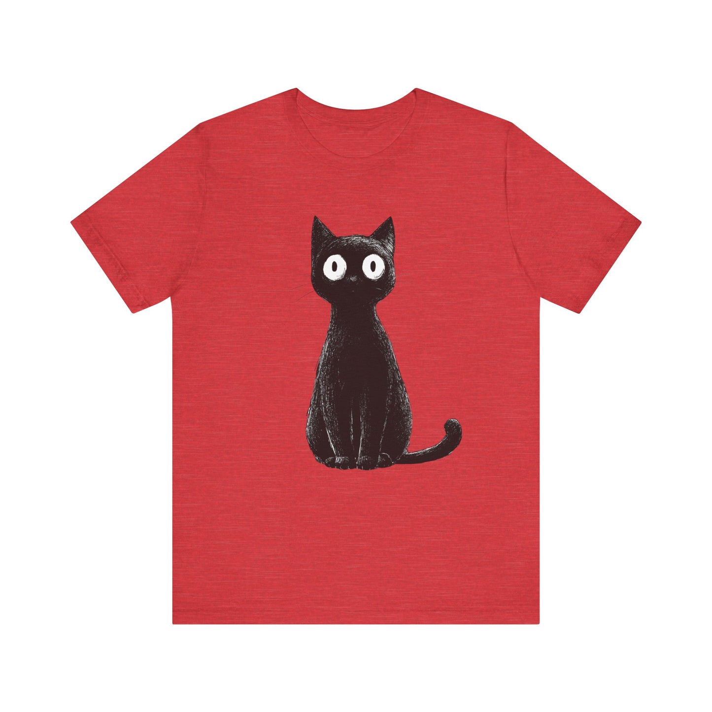 Cute Black Cat Unisex Tee