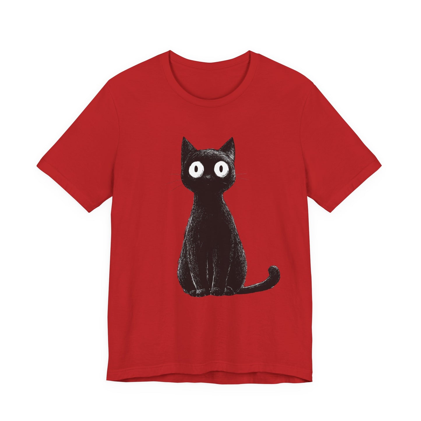 Cute Black Cat Unisex Tee