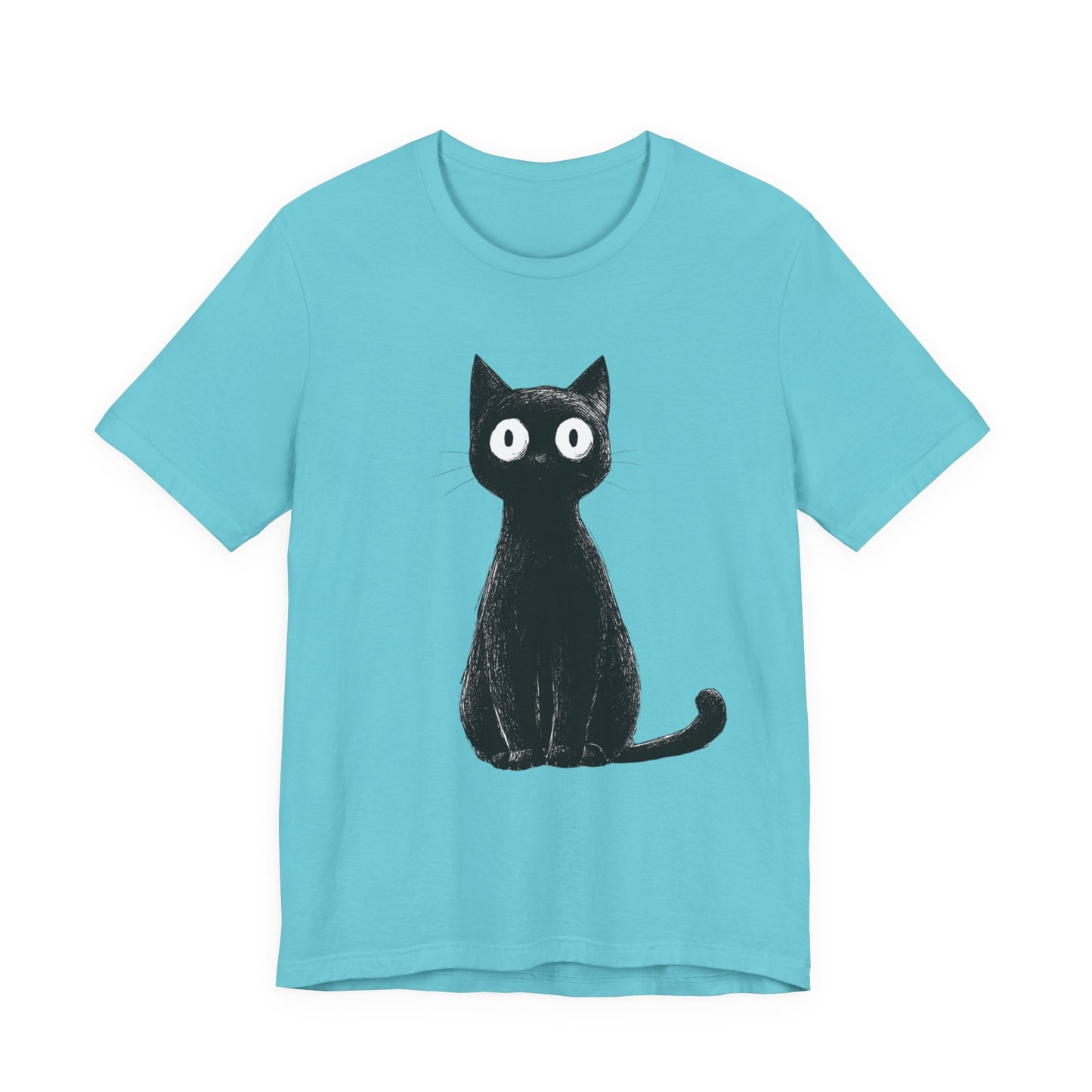 Cute Black Cat Unisex Tee