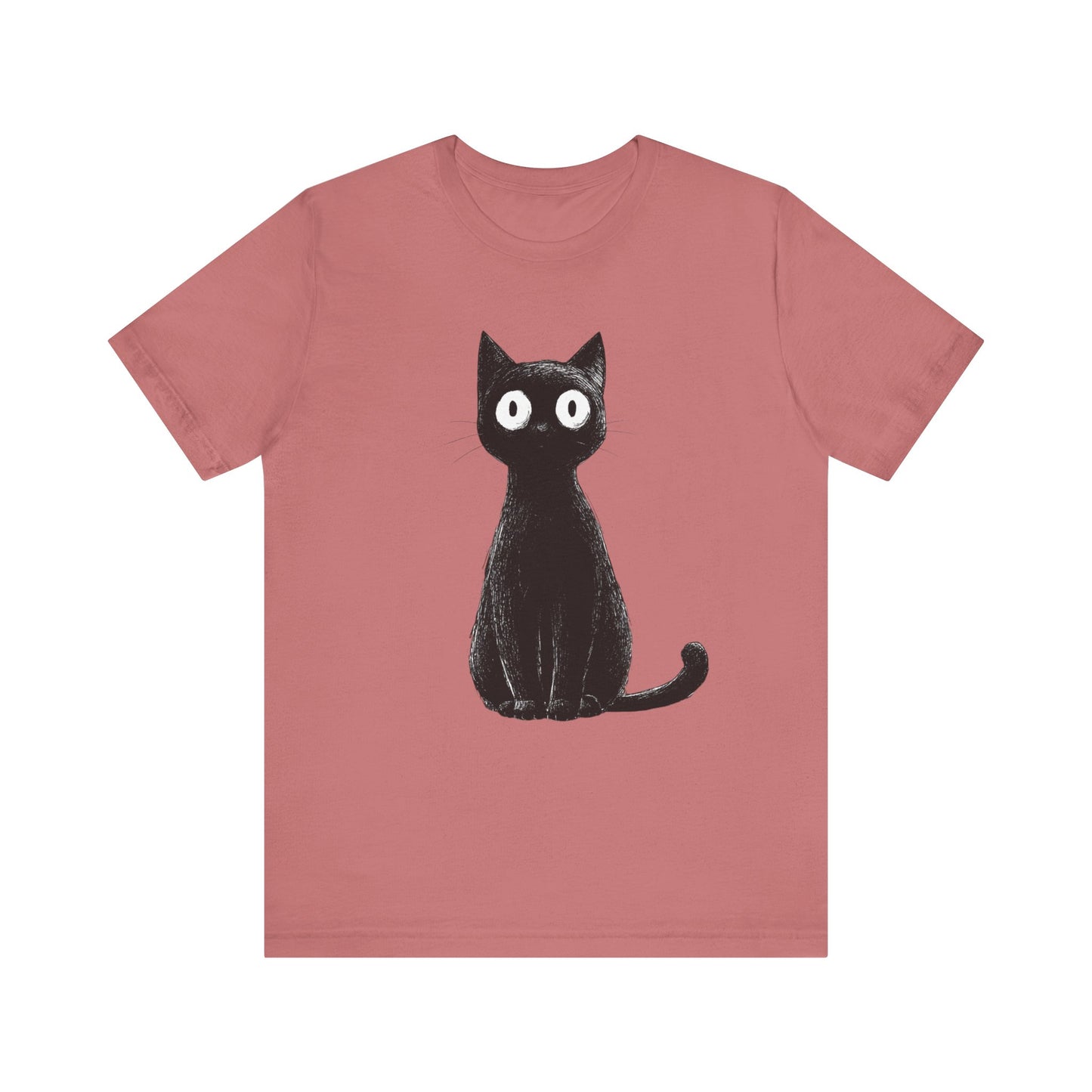 Cute Black Cat Unisex Tee