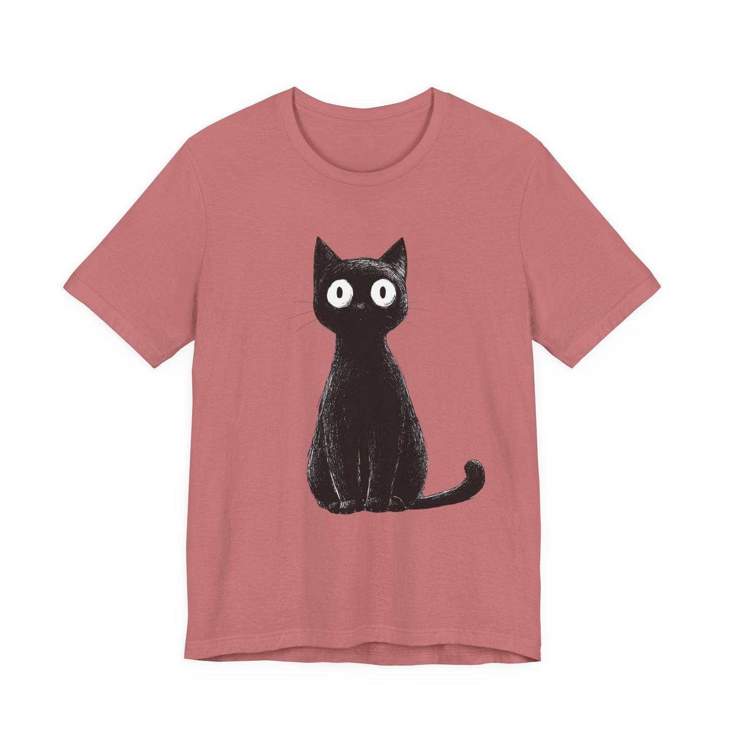 Cute Black Cat Unisex Tee