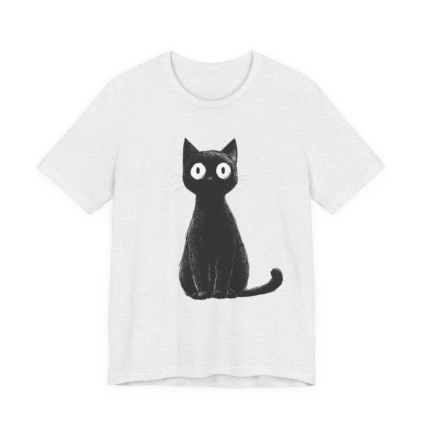 Cute Black Cat Unisex Tee