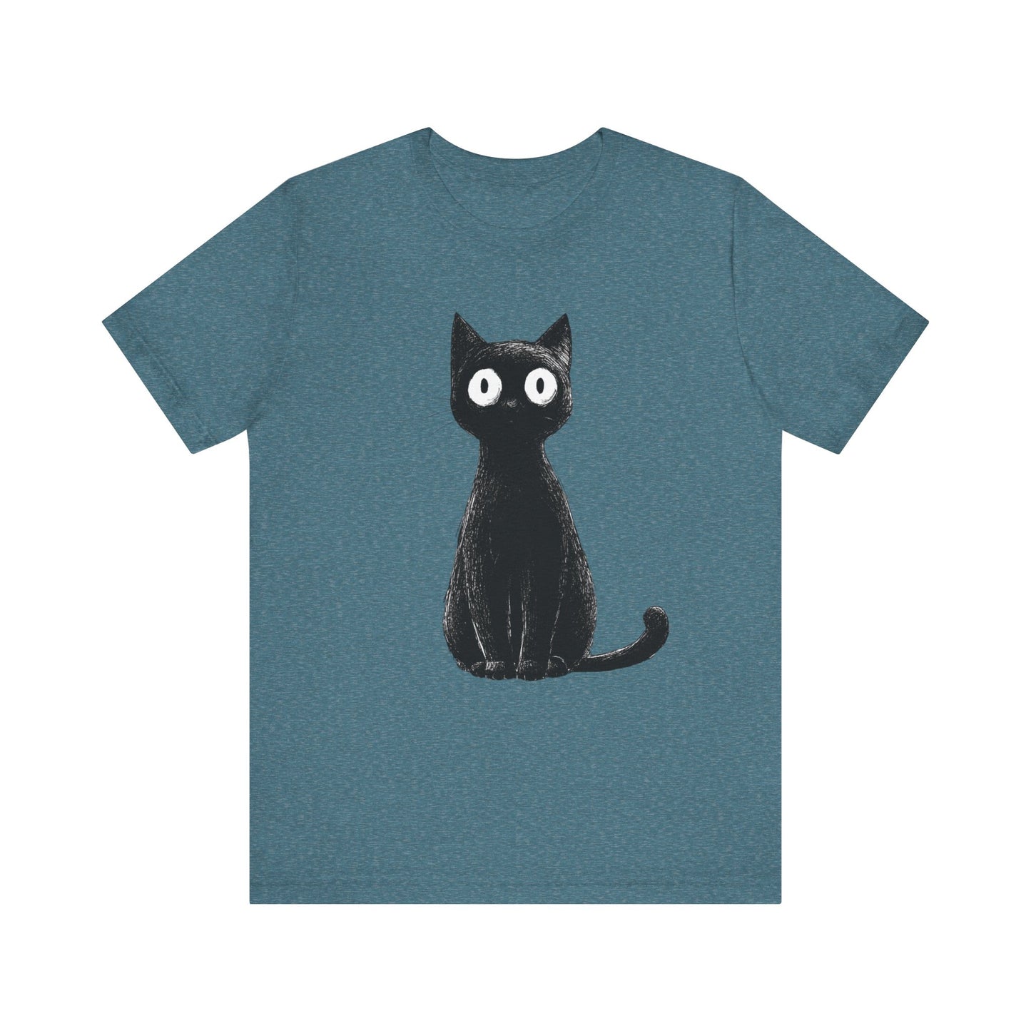 Cute Black Cat Unisex Tee
