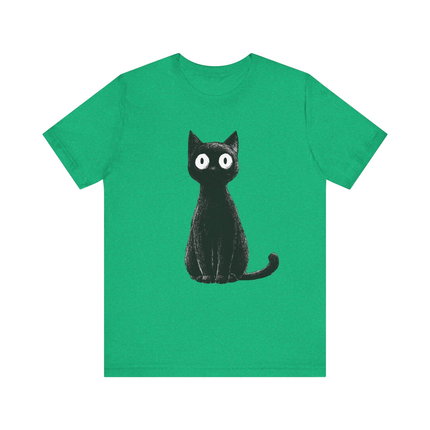 Cute Black Cat Unisex Tee