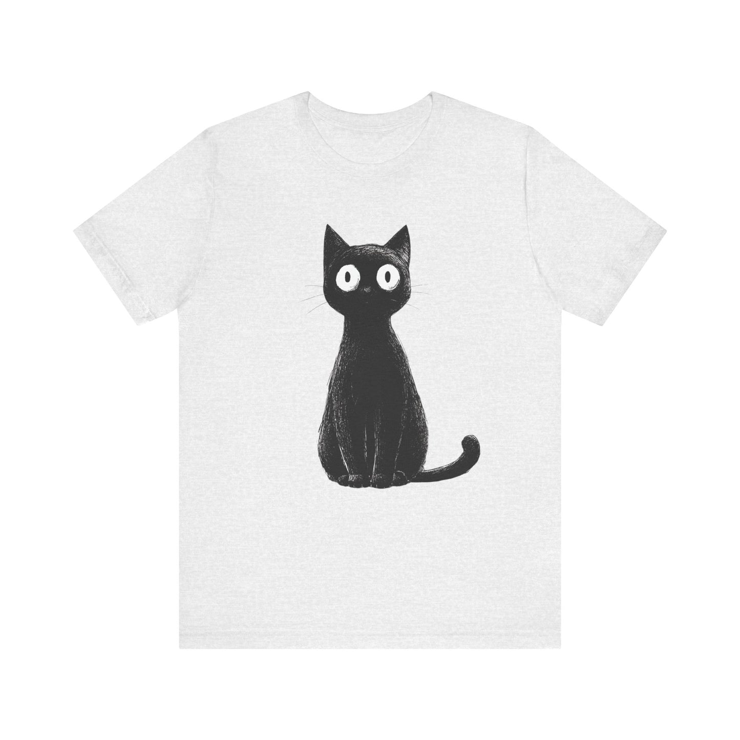 Cute Black Cat Unisex Tee