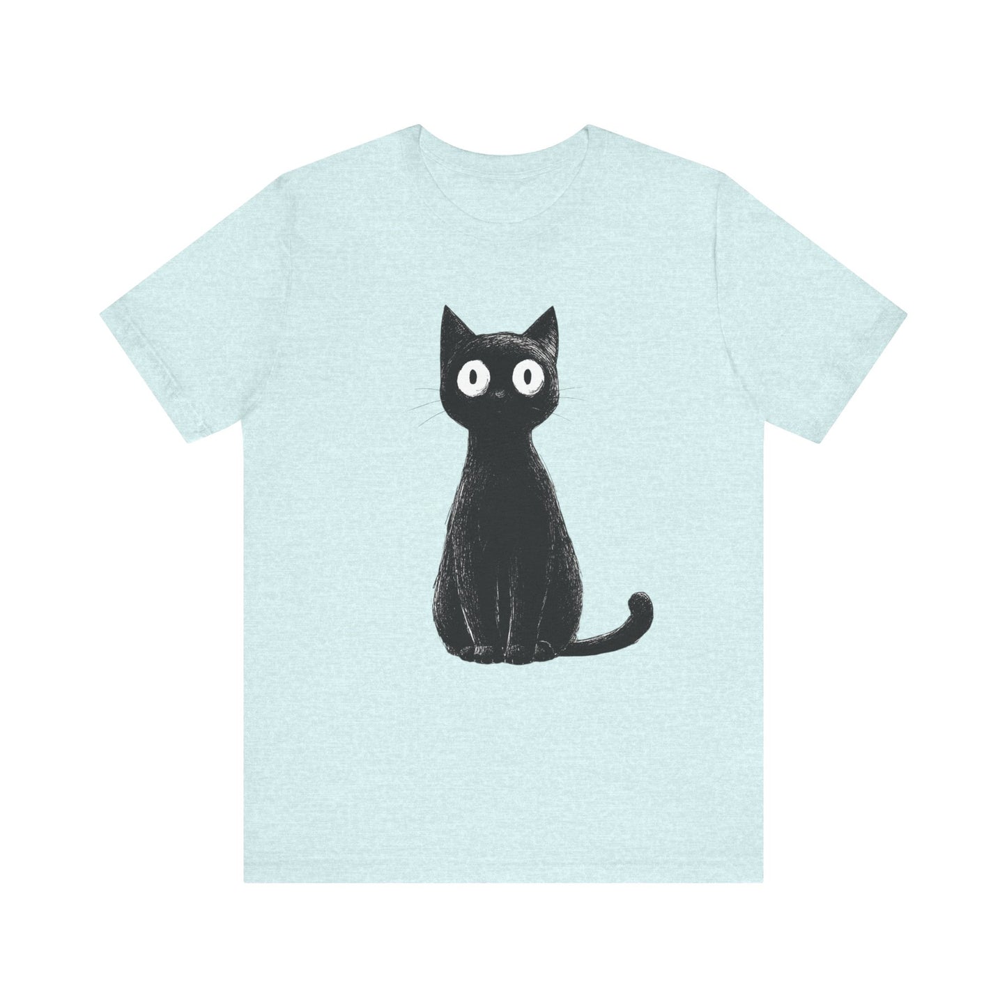 Cute Black Cat Unisex Tee