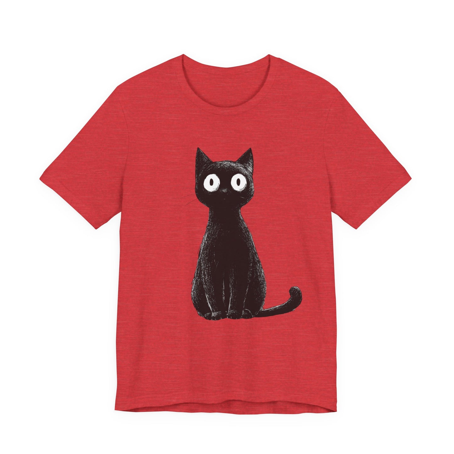 Cute Black Cat Unisex Tee