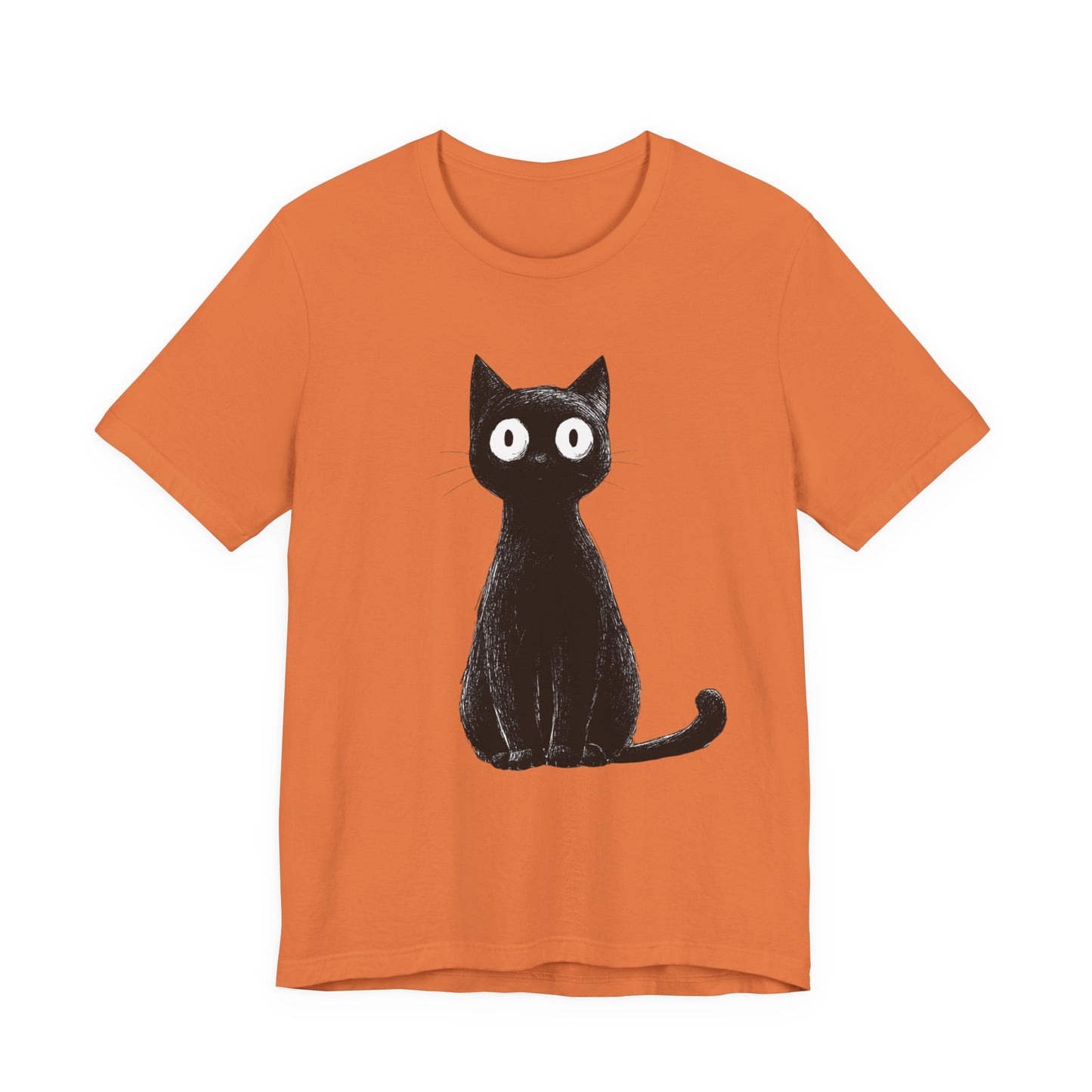 Cute Black Cat Unisex Tee