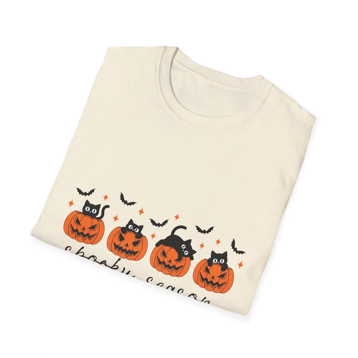 Halloween Black Cats T-Shirt, Halloween Shirt, Jack O Lantern Tee, Spooky Cat Top, Fall Pumpkin Shirt