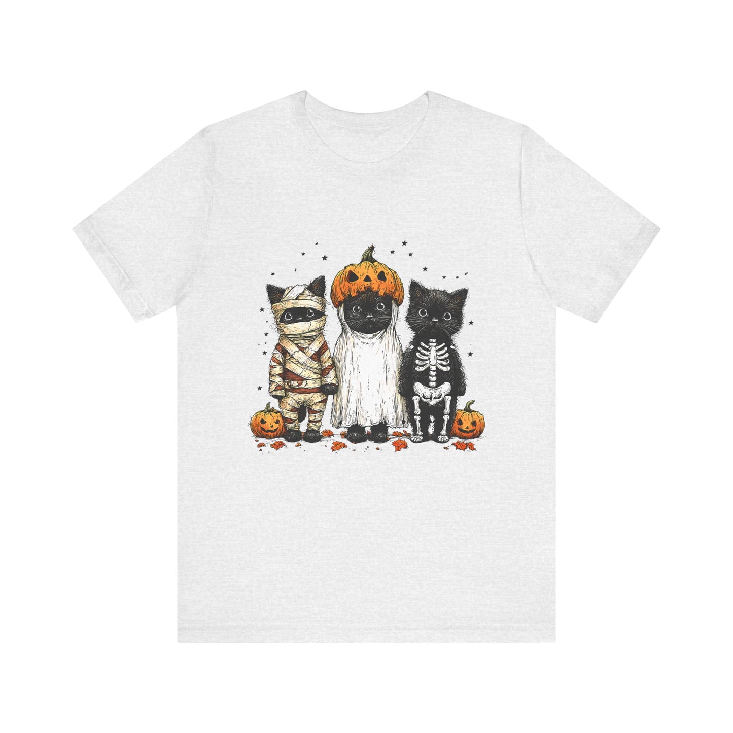 Black Cats Halloween Tee, Funny Cat Costume Shirt, Halloween Party Graphic Tee, Spooky Cat Lover Gift, Halloween Costume Tee, Unisex Cat