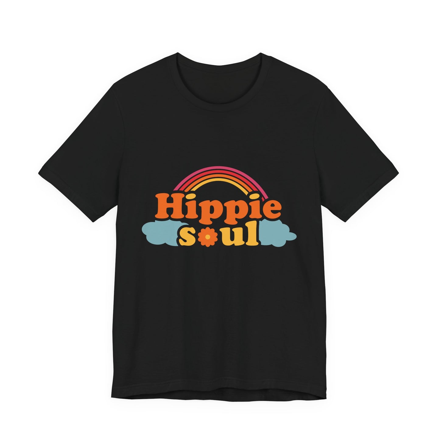 Hippie Soul Retro Rainbow Tee