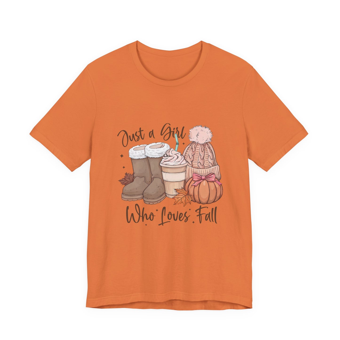 Fall Girl Quote Pumpkin Spice Latte Tee, Autumn Graphic T-Shirt, Halloween Pumpkin Shirt, Cozy Fall Apparel, Funny Pumpkin Spice Shirt