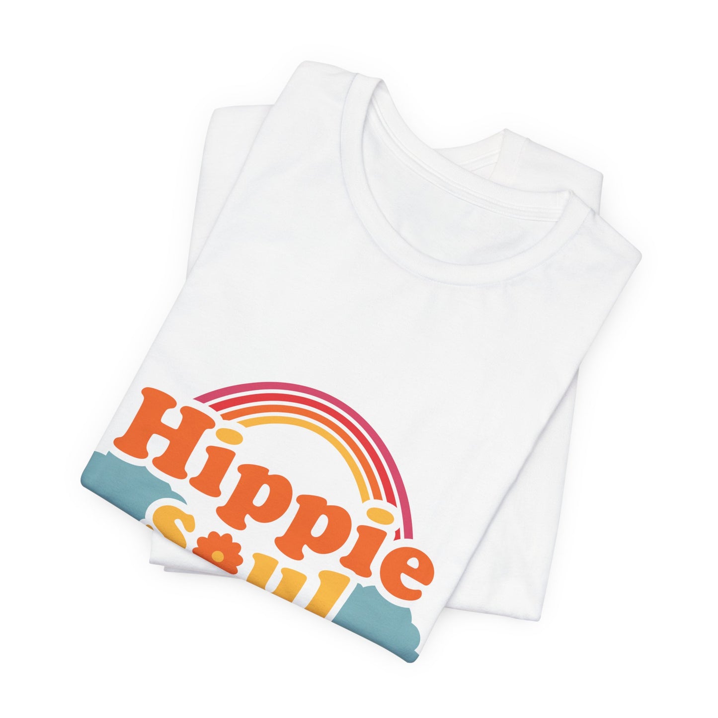 Hippie Soul Retro Rainbow Tee