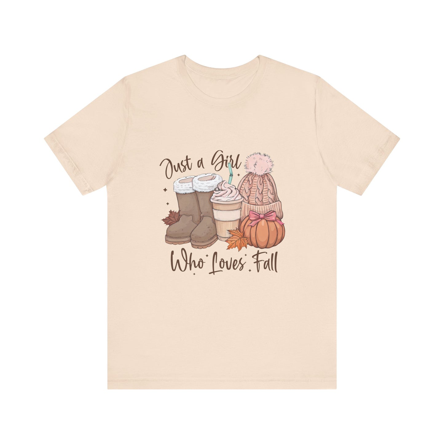 Fall Girl Quote Pumpkin Spice Latte Tee, Autumn Graphic T-Shirt, Halloween Pumpkin Shirt, Cozy Fall Apparel, Funny Pumpkin Spice Shirt