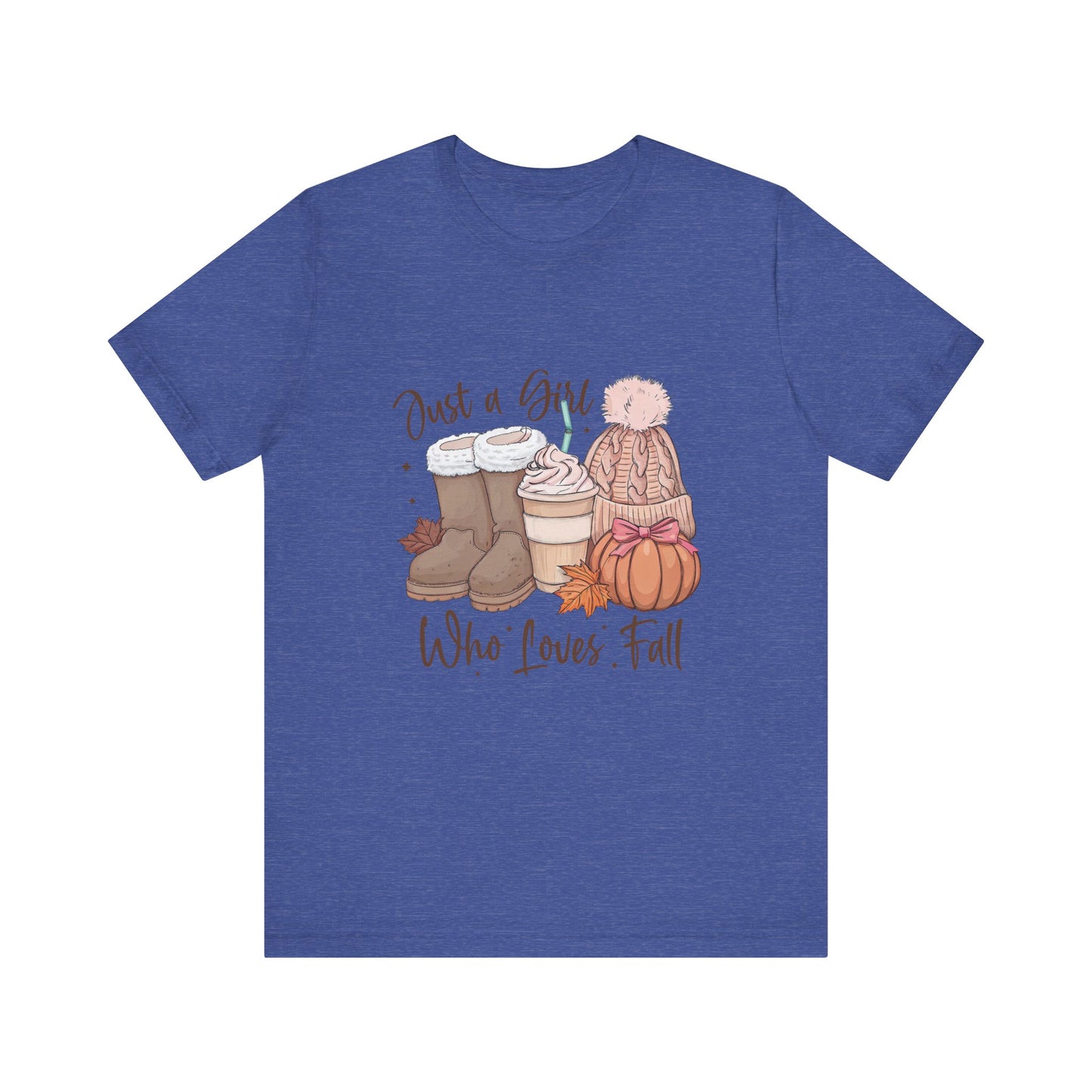 Fall Girl Quote Pumpkin Spice Latte Tee, Autumn Graphic T-Shirt, Halloween Pumpkin Shirt, Cozy Fall Apparel, Funny Pumpkin Spice Shirt