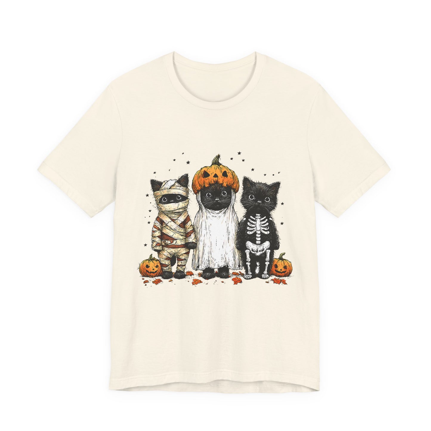 Black Cats Halloween Tee, Funny Cat Costume Shirt, Halloween Party Graphic Tee, Spooky Cat Lover Gift, Halloween Costume Tee, Unisex Cat