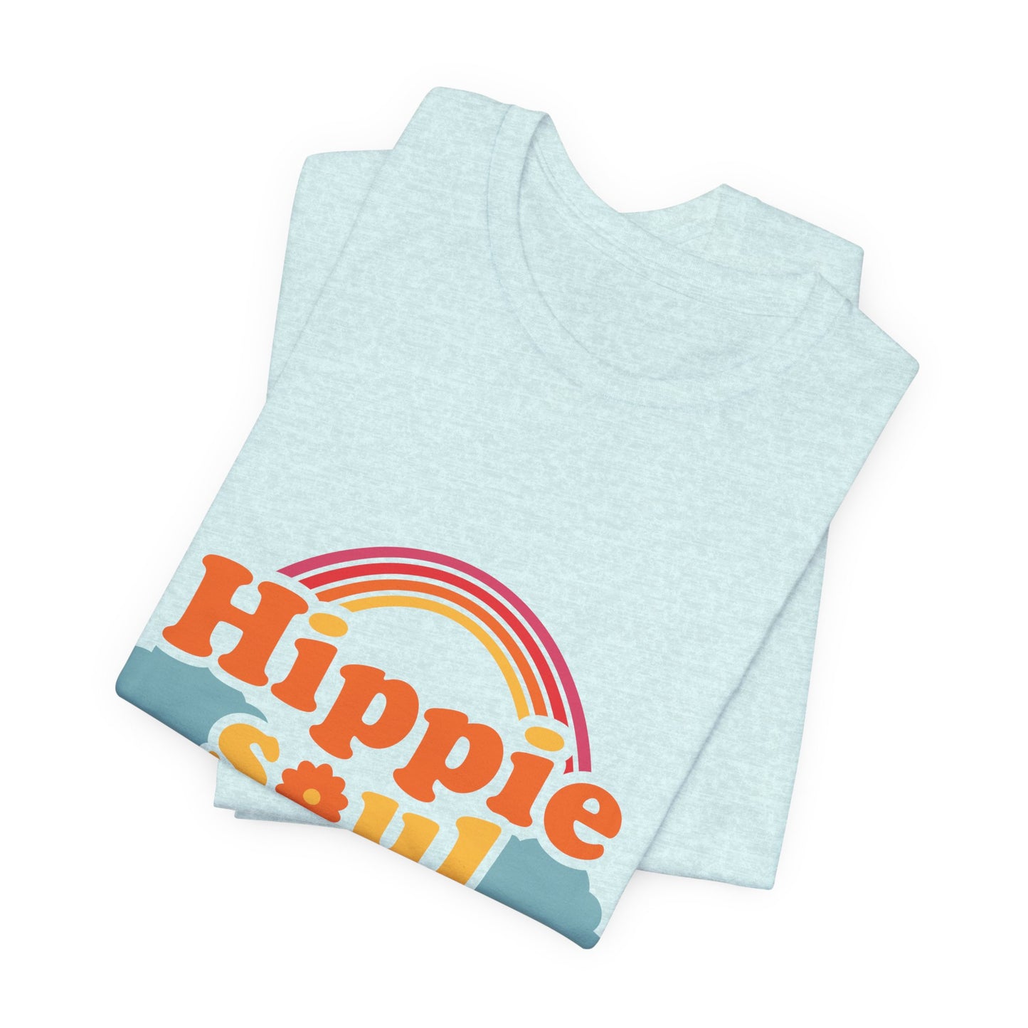 Hippie Soul Retro Rainbow Tee