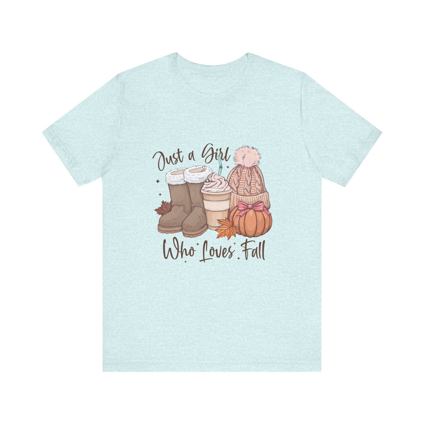 Fall Girl Quote Pumpkin Spice Latte Tee, Autumn Graphic T-Shirt, Halloween Pumpkin Shirt, Cozy Fall Apparel, Funny Pumpkin Spice Shirt