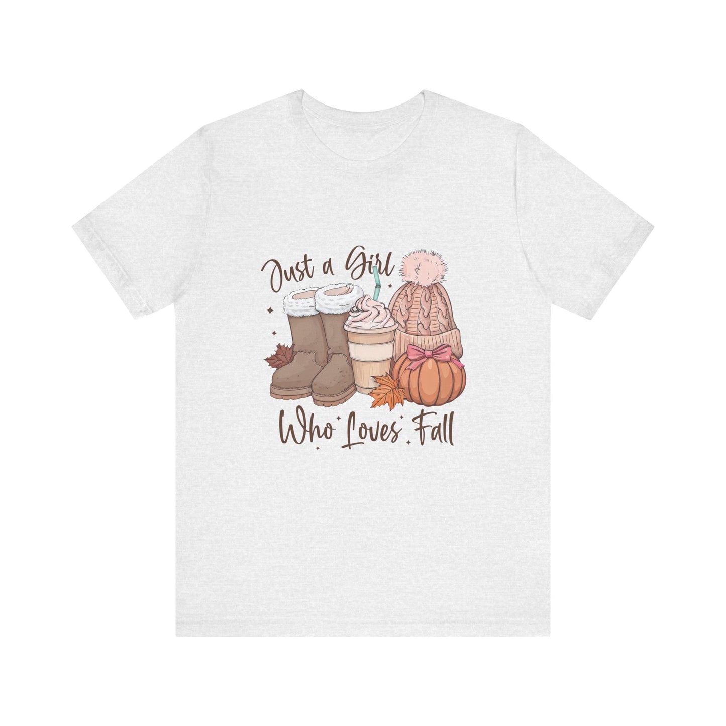 Fall Girl Quote Pumpkin Spice Latte Tee, Autumn Graphic T-Shirt, Halloween Pumpkin Shirt, Cozy Fall Apparel, Funny Pumpkin Spice Shirt