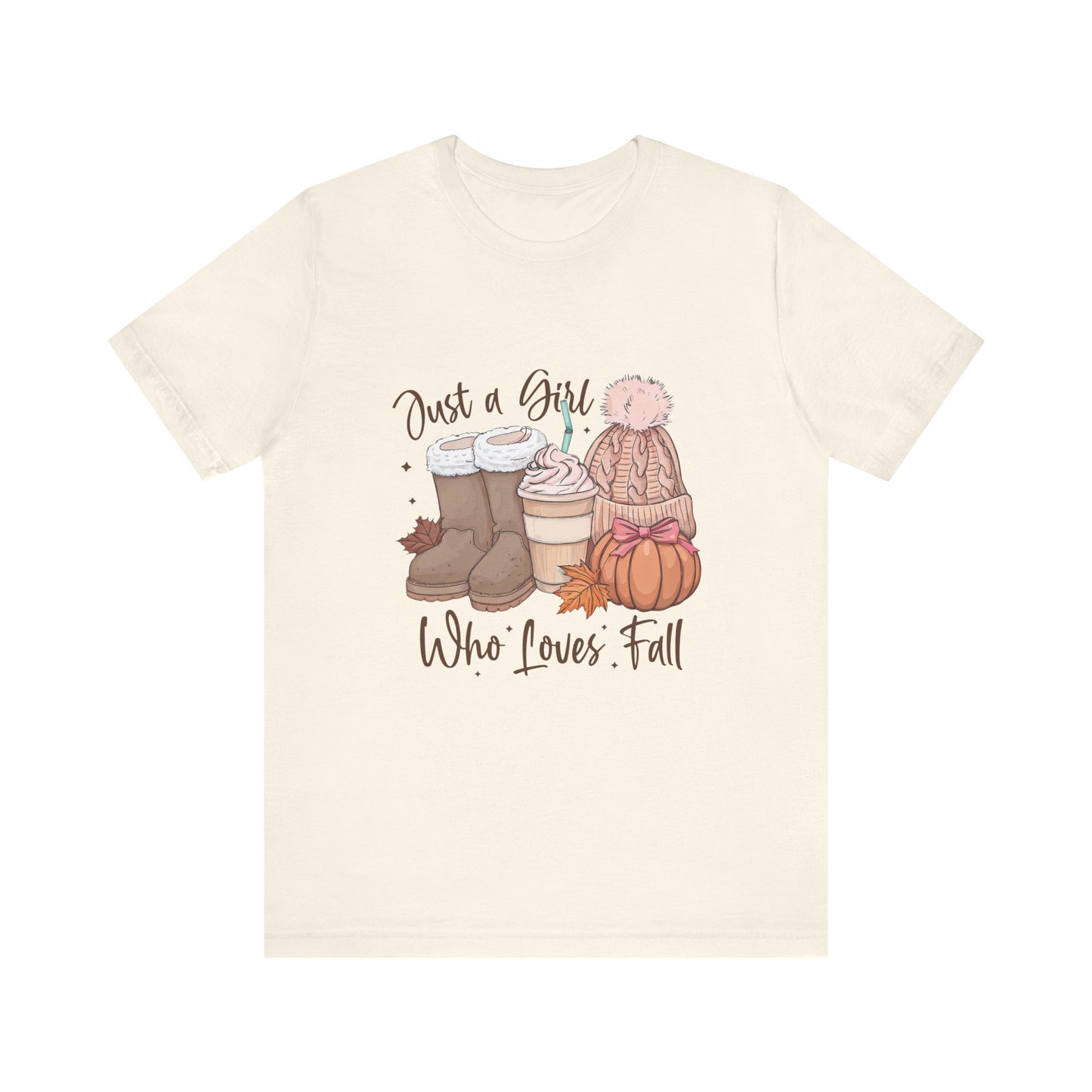 Fall Girl Quote Pumpkin Spice Latte Tee, Autumn Graphic T-Shirt, Halloween Pumpkin Shirt, Cozy Fall Apparel, Funny Pumpkin Spice Shirt