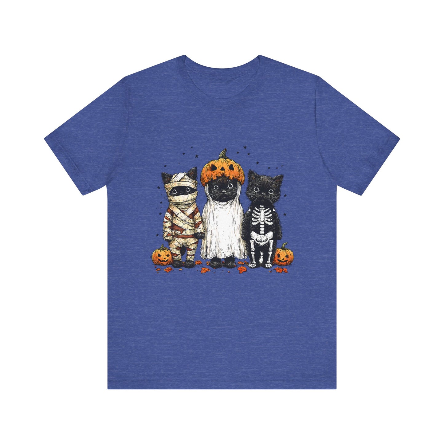 Black Cats Halloween Tee, Funny Cat Costume Shirt, Halloween Party Graphic Tee, Spooky Cat Lover Gift, Halloween Costume Tee, Unisex Cat