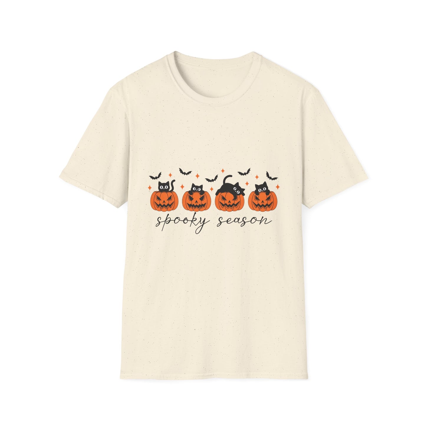 Halloween Black Cats T-Shirt, Halloween Shirt, Jack O Lantern Tee, Spooky Cat Top, Fall Pumpkin Shirt