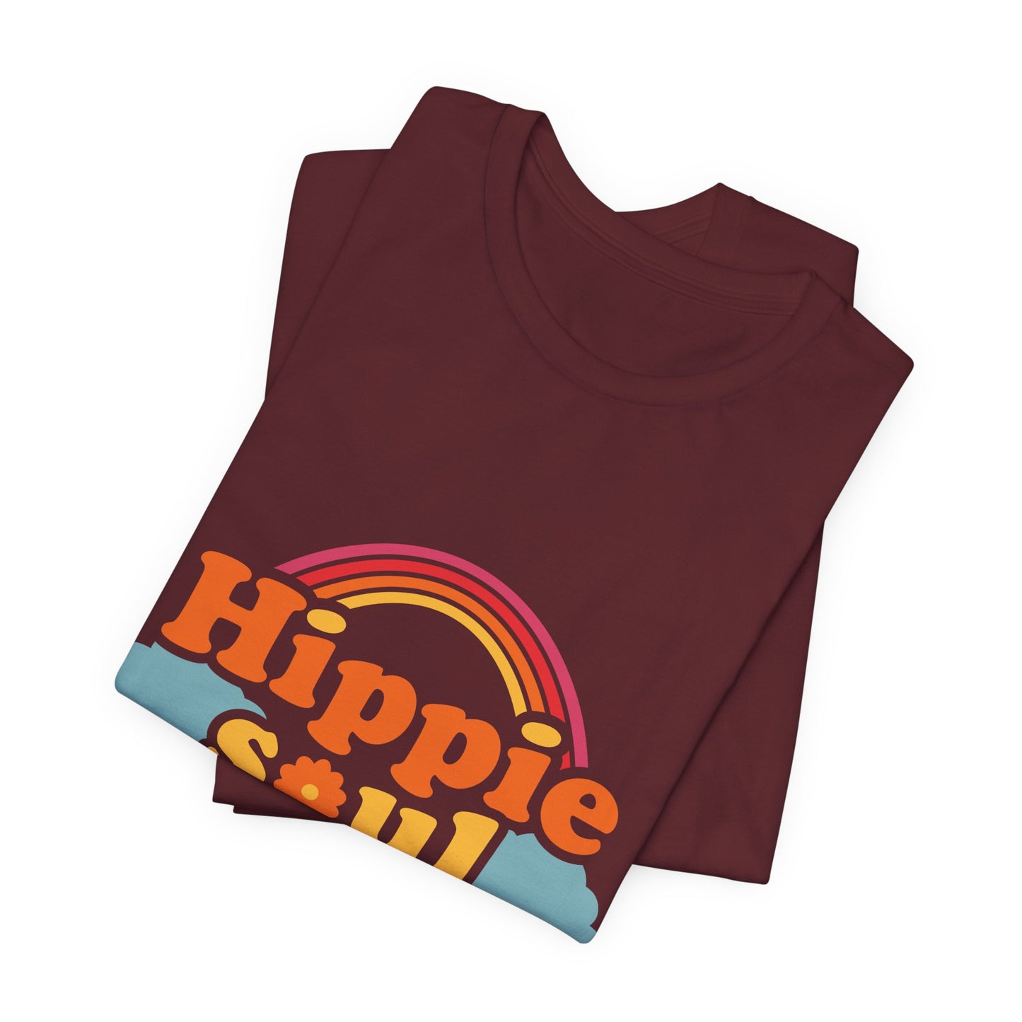 Hippie Soul Retro Rainbow Tee