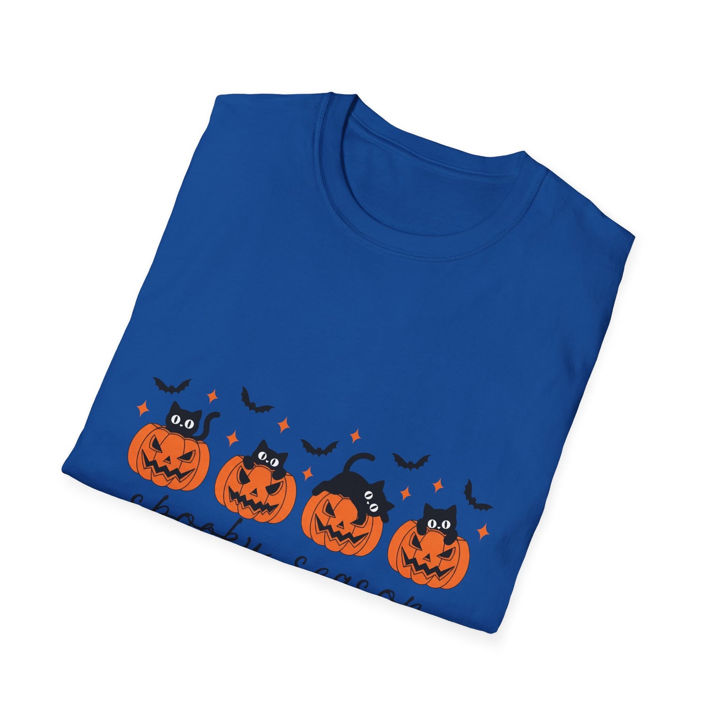 Halloween Black Cats T-Shirt, Halloween Shirt, Jack O Lantern Tee, Spooky Cat Top, Fall Pumpkin Shirt